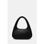 Kožna torba Coperni Large Baguette Swipe boja: crna, COPBA85405