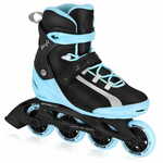 Spokey MrsFIT Ženske fitnes role, crno-plave, ABEC7 Carbon 36.