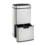Klarstein Touchless, kanta za smeće, senzor, 72 l, 4 spremnika, ABS/PP/nehrđajući čelik