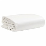 vidaXL Cerada bijela 3,5 x 5 m 650 g/m²