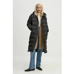 Jakna Pepe Jeans BIBI LONG za žene, boja: crna, za zimu, PL402437