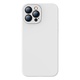 Baseus Liquid Silica za iPhone 13 Pro Max (bijeli)
