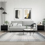 vidaXL Stolići za kavu 2 kom crni 50x46x50 cm od konstruiranog drva
