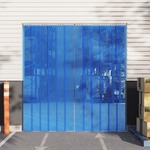 vidaXL Zavjesa za vrata plava 200 mm x 1,6 mm 50 m PVC