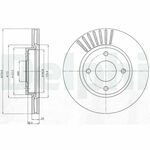 Kočni disk DELPHI BG4337