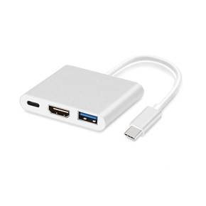 MG adapter USB-C - HDMI 4K / USB / USB-C 0.25m
