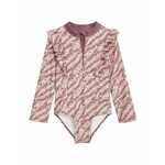 PLAYSHOES Jednodijelni kupaći kostim lavanda / ciklama / crvena / bijela 24459682