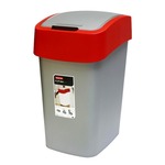 Curver Koš za smeće Flipbin - Crvena - 50 L