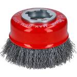 Bosch Accessories Četkica za čašu X-LOCK Clean for Metal, 75 mm, 0,3 mm, valovita čelična žica 2608620725 1 St.