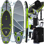 SUP daska za veslanje 335cm sa dodacima 25260 - zeleno/sivo/crna