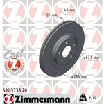 Kočni disk ZIMMERMANN 610.3733.20