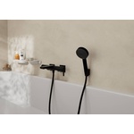 Crijevo za tuš 1,60m (krom) HANSGROHE Isiflex crno mat