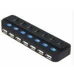 Asonic N-UH3702 USB Hub 7 ports