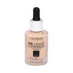 Catrice HD Liquid Coverage tekući puder 30 ml nijansa 030 Sand Beige za žene