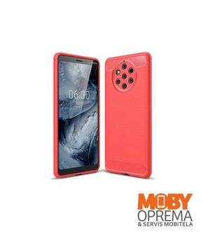 Nokia 9 crvena premium carbon maska
