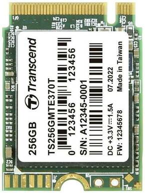 Transcend MTE370T 256 GB unutarnji M.2 PCIe NVMe SSD 2230 PCIe nvme 3.0 x4 #####Industrial TS256GMTE370T