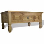 vidaXL Stolić za Kavu od Meksičkog Bora Asortiman Corona 100x60x45 cm