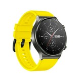 Silikonski remen za sat Huawei GT3 PRO 46 mm / GT2 PRO / GT3 46 mm / Watch 3 / 3 PRO - Žuta