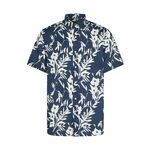 TOMMY HILFIGER Košulja mornarsko plava / prljavo bijela 22643844