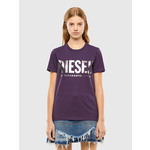 Diesel T-shirt - TSILYWX TSHIRT purple fuksija