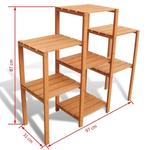 vidaXL Vrtni stalak za biljke 97 x 31 x 87 cm