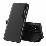 Side Clear View Standing Cover za Samsung Galaxy A72 Crni