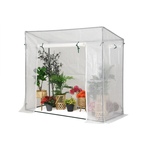 Mini staklenik od folije za rajčice 2 x 0,8 m Garden Point bijeli