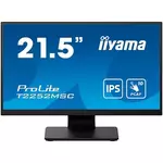 Iiyama ProLite T2252MSC-B2 monitor, IPS, 21.5", 16:9, 1920x1080, HDMI, Display port, Touchscreen