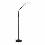 Crna LED stojeća svjetiljka (visina 160 cm) Moreno – Trio
