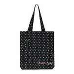 Bershka Shopper torba crna / prljavo bijela