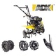 ADK motorna kopačica GT800B - 7 KS, elektro start + gumeni kotači + metalni kotači + plug + bočni diskovi