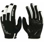 Eska Rebel Black/White 6 Rukavice za bicikliste