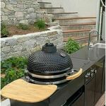 MyOutdoorKitchen Crni inox Kamado module 8388