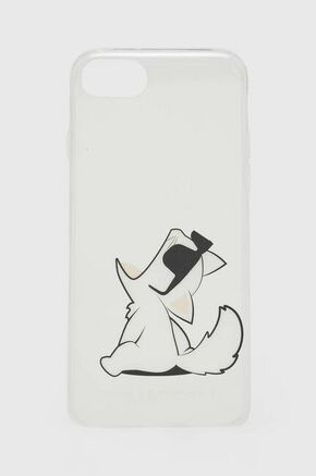 Etui za telefon Karl Lagerfeld iPhone 7/8 SE 2020 / SE 2022 - transparentna. Etui za telefon iz kolekcije Karl Lagerfeld. Model izrađen od sintetičkog materijala. Izuzetno izdržljiv materijal.