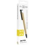 FIKSNA olovka 3u1 s olovkom s antibakterijskom površinom od bambusa FIXED FIXPEN-BA olovka za zaslon smeđa boja