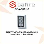 SAFIRE TIPKOVNICA ZA KONTROLU PRISTUPA SA 2 RELEJNA IZLAZA SF-AC101-2