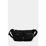Torbica oko struka Calvin Klein Jeans Packable Messenger Sling30 K50K512573 Crna
