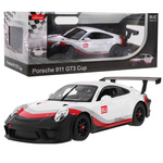 Auto na daljinsko upravljanje Porsche 911 GT3 CUP 1:14 RASTAR - bijelo/crno/crveni