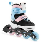 Spokey JOY Dječje role, crno-roze, ABEC7 Carbon vel. 31-34