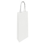 Vrećica papirnata Aristo za bocu 140x380x80mm bijela