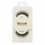 Bloom Natural trepavice od prirodne kose za lijepljenje No. 1 (Black) 1 cm