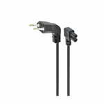 Gembird kabel za napajanje, kutni, bipolarni, C7, 220 V, 1 m, crna (PC-184L)