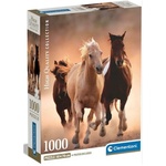 Konja HQC puzzle 1000 komada s plakatom - Clementoni