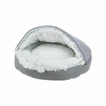 Trixie ležaj za ljubimce Špilja Harvey soft fi-70 cm sivi/bijelo-crni