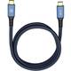 USB 3.0 priključni kabel [1x muški konektor USB-C™ - 1x muški konektor USB-C™] 3.00 m plava boja pozlaćeni kontakti Oehlbach USB Plus CC