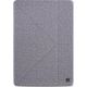UNIQ zaštitna flip futrola Yorker Kanvas Plus iPad Air (2019) (UNIQ-NPDAGAR-KNVPBLK), Velvet Mist siva