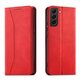 Magnet Fancy preklopna torbica za Samsung Galaxy S22 + (S22 Plus): crvena