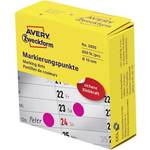 Avery-Zweckform 3850 naljepnice za markerske točke Ø 10 mm magenta 800 St. trajno papir