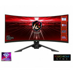 ASRock Gaming Monitor PG34WQ15R3A, 34", UWQHD, VA, 165Hz, 1ms, curved, WiFi Antenna ASR-PG34WQ15R3A