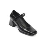 Capone Outfitters Flat Toe Mary Jane Women's Shoes crna